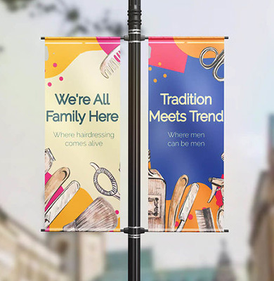 pole banner